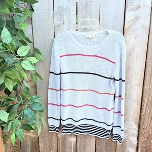 Mindy Mae's Market eesome Striped Color Sweater Small/Medium